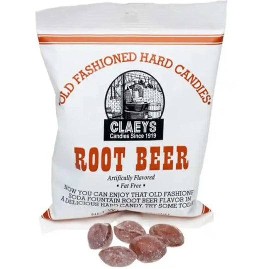 Claeys Old Fashioned Hard Candies Root Beer