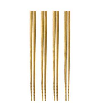 Bamboo Cutlery Chopstick 4p Set