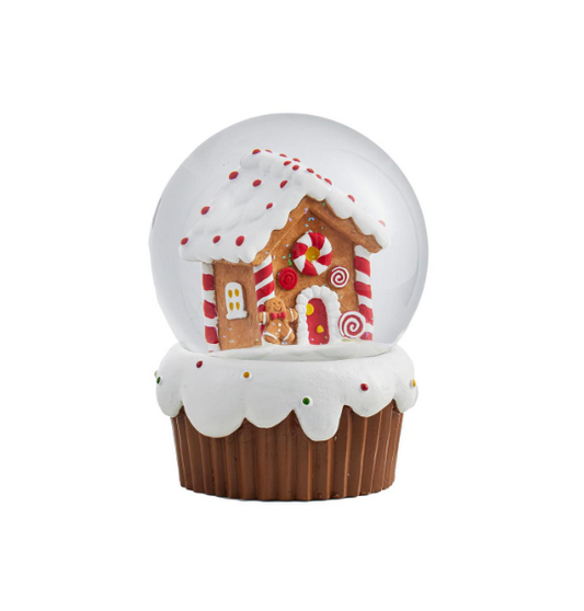 Gingerbread House Water Globe