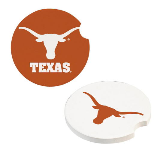 University of Texas Car Coaster Set