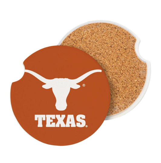 University of Texas Car Coaster Set
