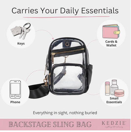 Kedzie Backstage Sling - Black