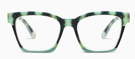 Peepers Birdie Orchid Blossom Navy Colorblock Glasses