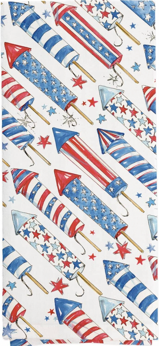 Patriotic Tea Towels - Set of Two