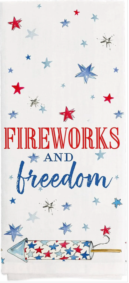 Patriotic Tea Towels - Set of Two