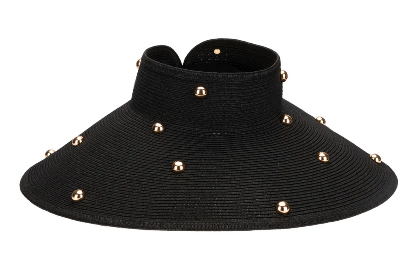 Wide Brim Roll Up Visor - Ruth Hat
