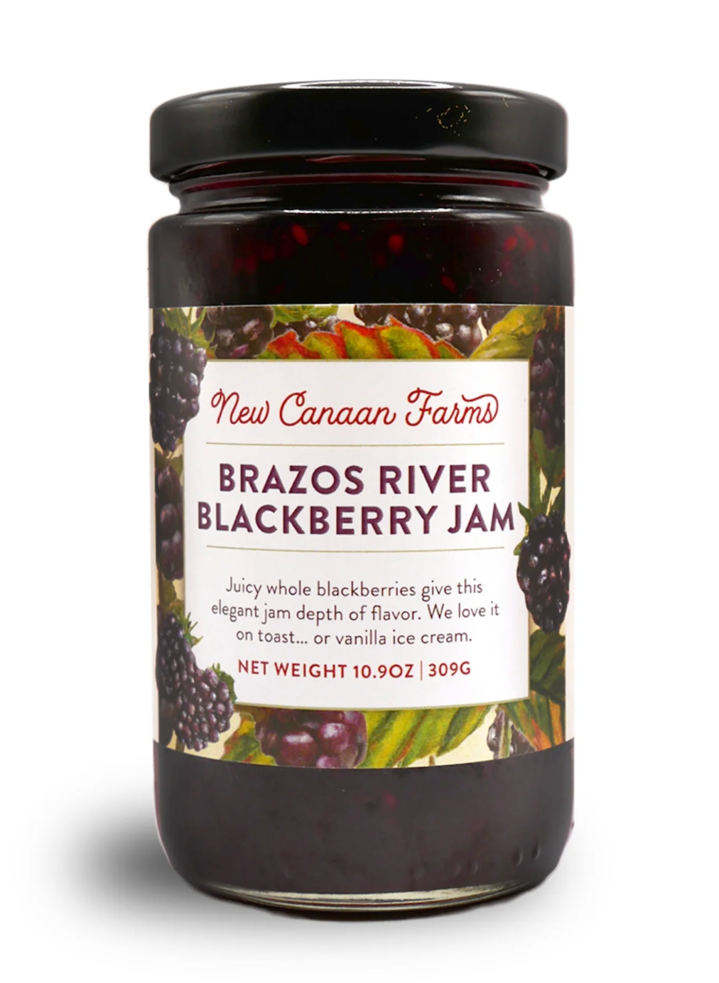 New Canaan Farms Brazos River Blackberry Jam