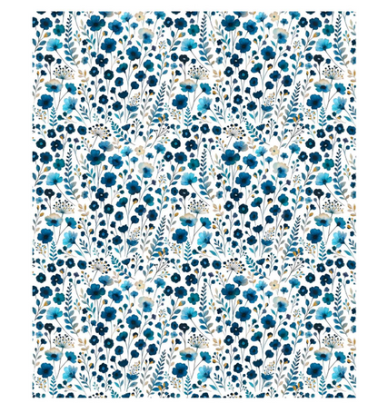 VivaStyle Gilded Meadow Plush Blanket