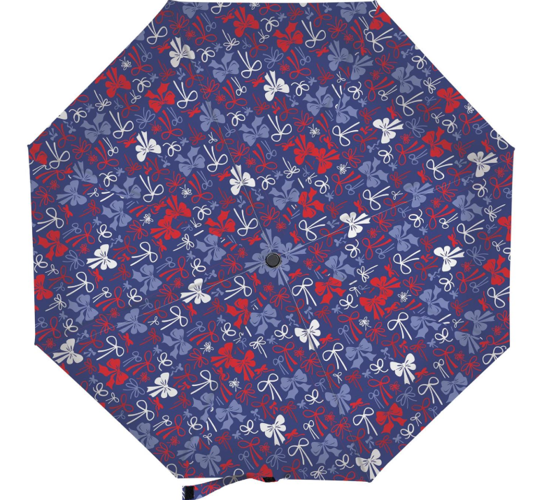 Red, White & Bows Umbrella
