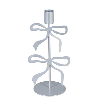 Coquette Bows Taper Candle Holder