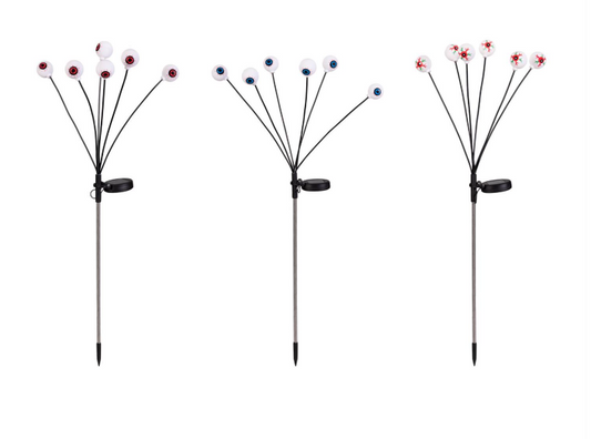 Halloween Eyeballs Solar Garden Stake