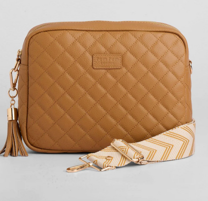 Pom Pom London Quilted City Plus Bag