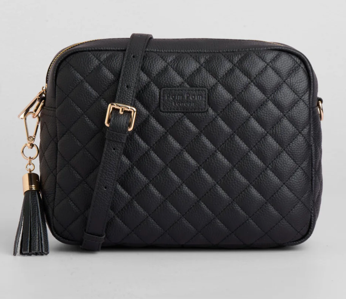 Pom Pom London Quilted City Plus Bag