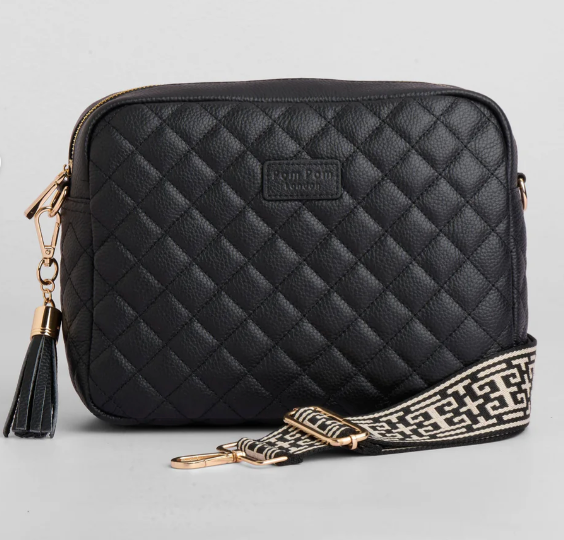 Pom Pom London Quilted City Plus Bag