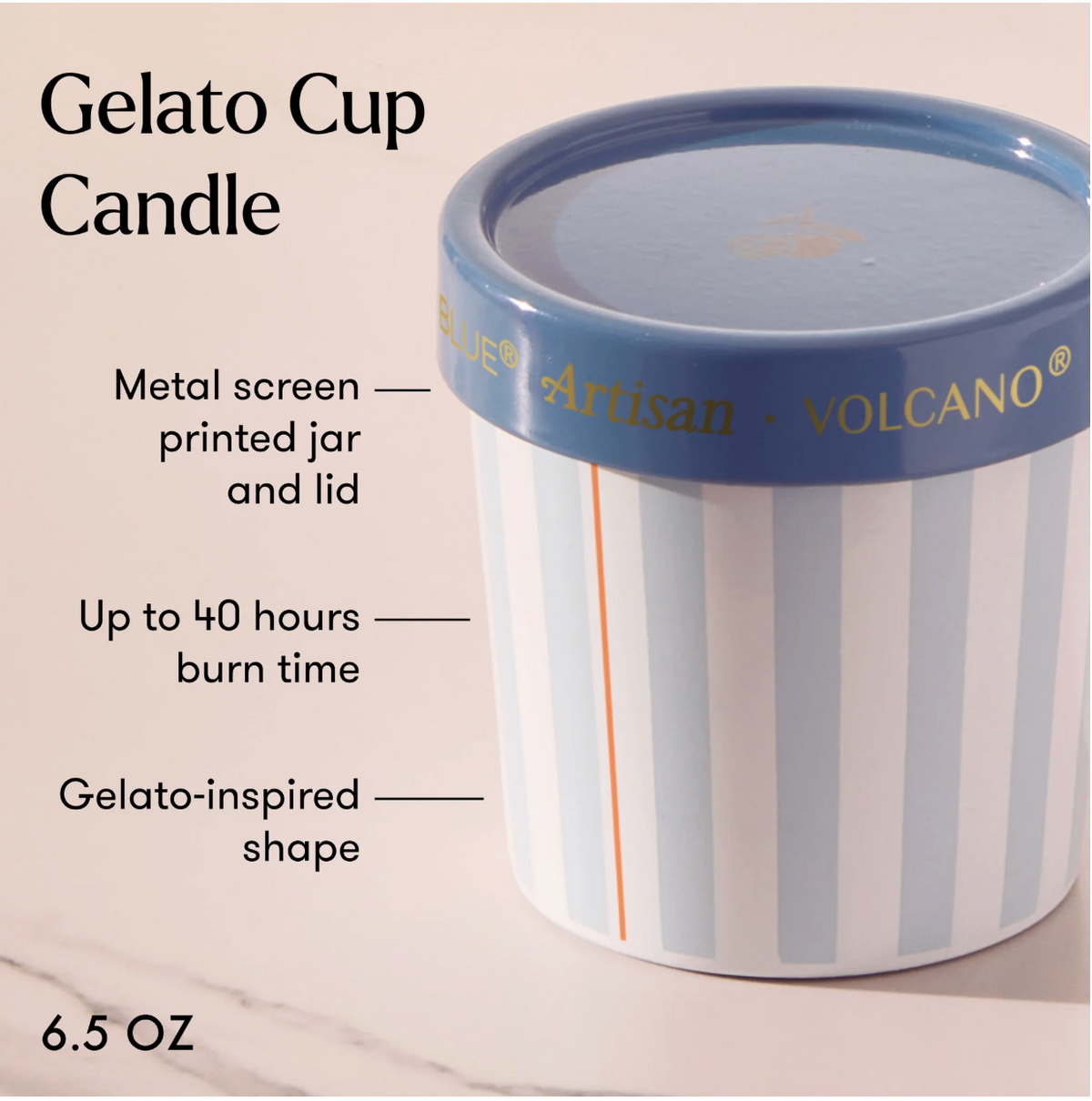 Capri Blue Volcano Caffè Gelato Cup Candle