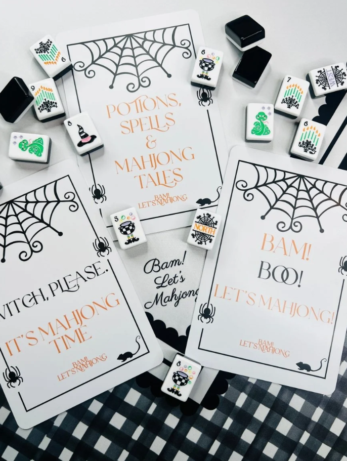 Hocus Pocus  Oh My Mahjong Mat & Tile Set