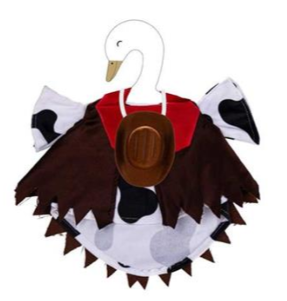 Porch Goose Outfit - Cowboy
