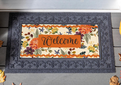 Fall Welcome Sassafras Switch Mat