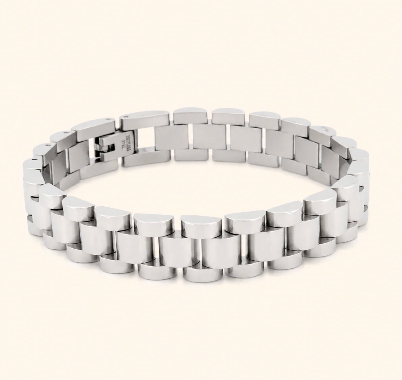 Awakened Time Watch Band by Pressie - Silver
