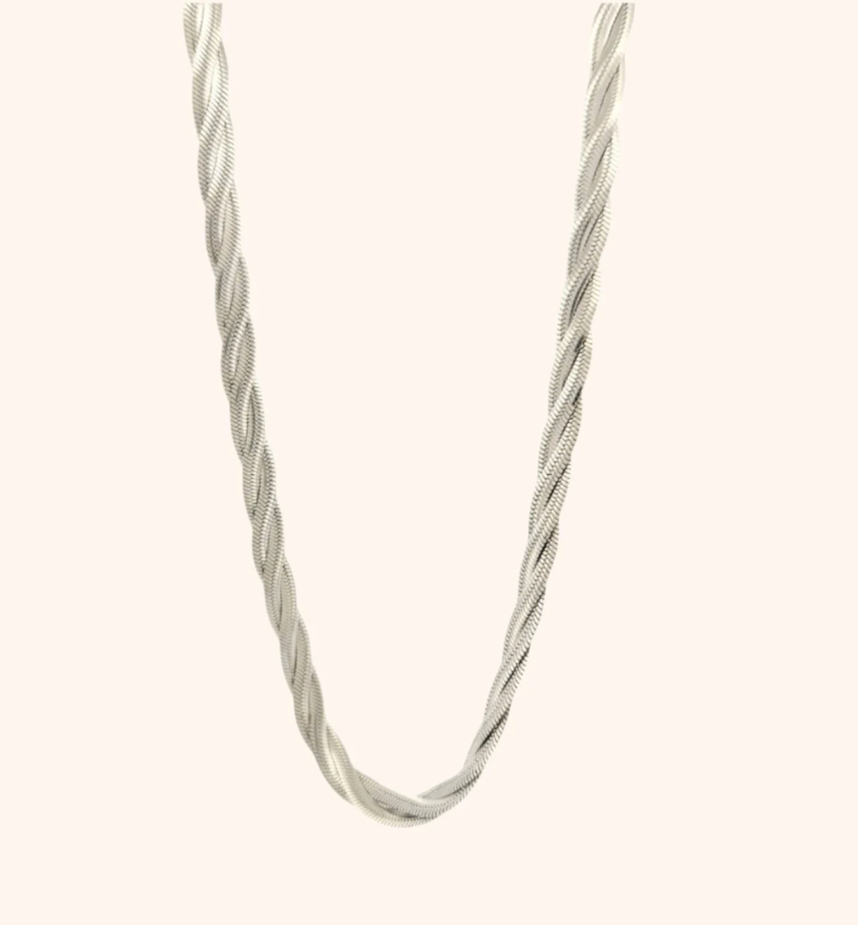 Pathway Necklace by Pressie - Silver