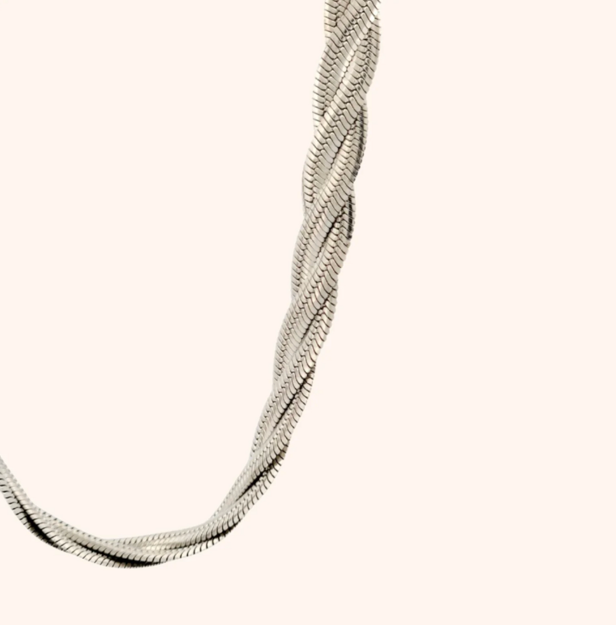 Pathway Necklace by Pressie - Silver