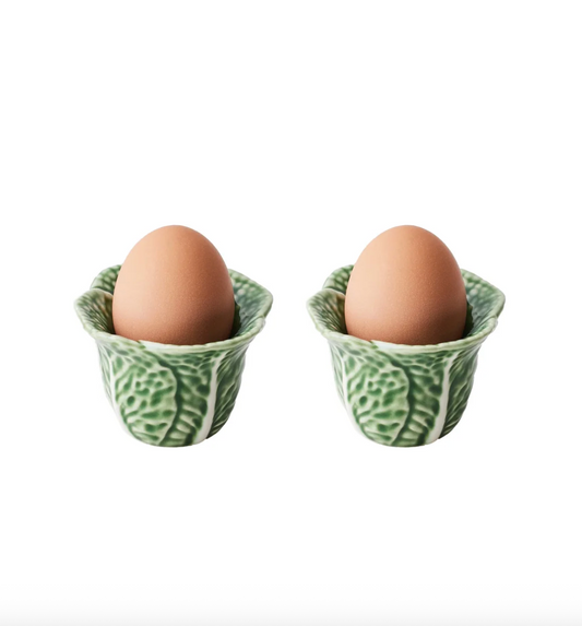 Cabbage Egg Cup by Bordallo Pinheiro