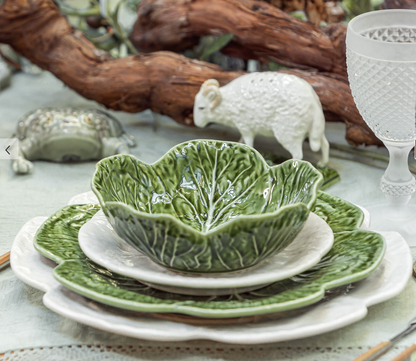 Small Cabbage Bowl by Bordallo Pinheiro