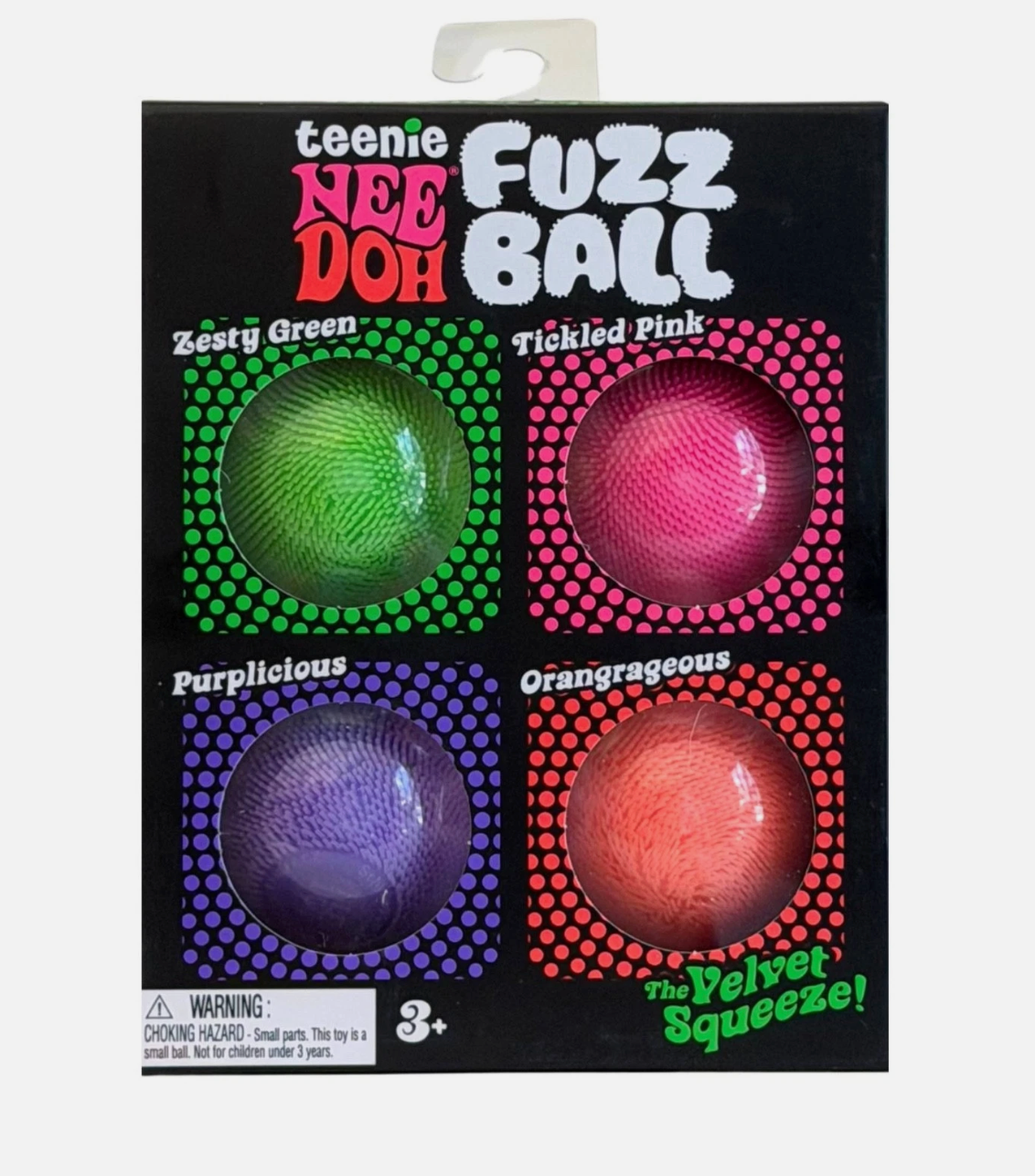 NeeDOH Fuzz Ball - Four Pack