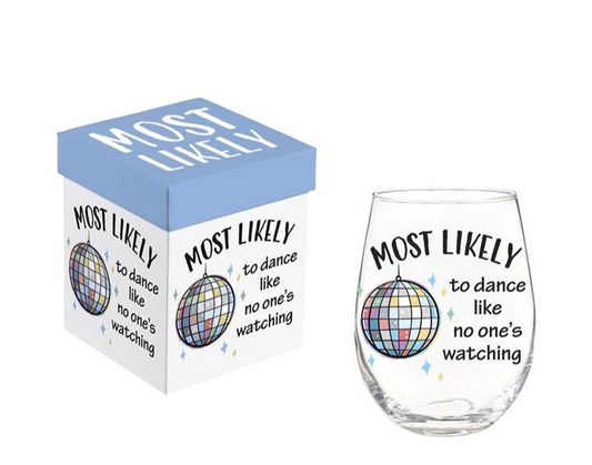 Most Likely Wine Stemless Glassware
