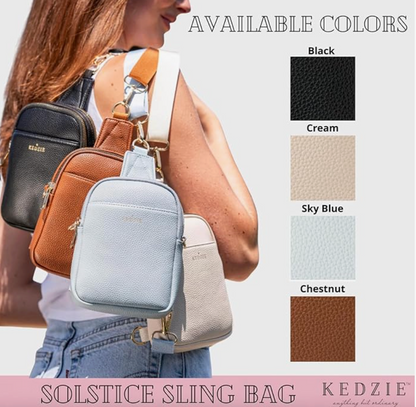 Kedzie Solstice Convertible Sling Bag Crossbody Purse for Women