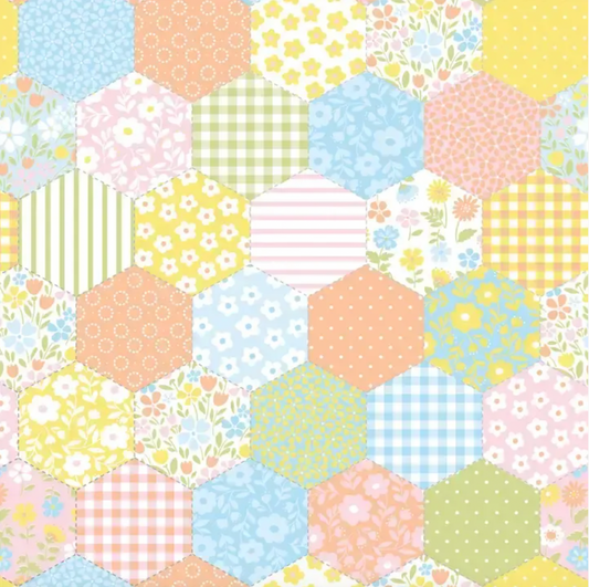 Baby Quilt Printed Tissue Paper