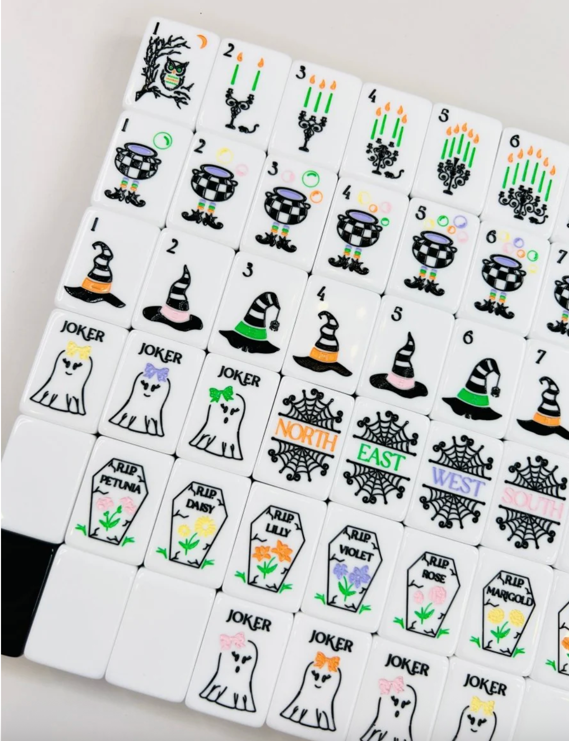 Hocus Pocus  Oh My Mahjong Mat & Tile Set