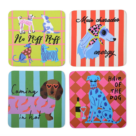The Dog Lover Coasters - Set of 4