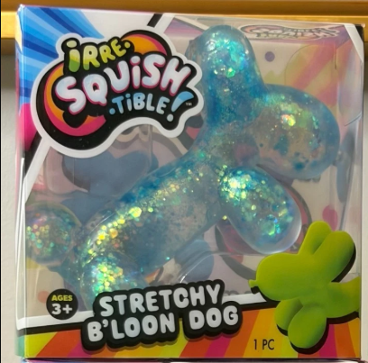 Irre-Squish-Tible! Stretchy B'Loon Dog