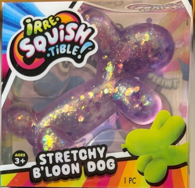 Irre-Squish-Tible! Stretchy B'Loon Dog