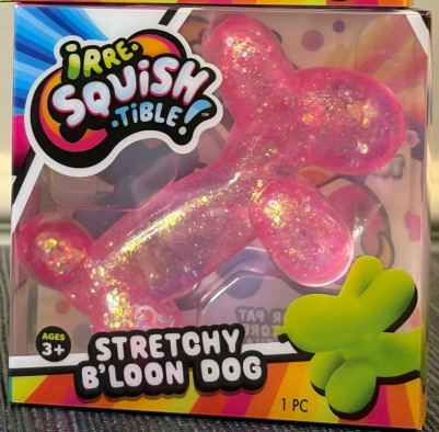 Irre-Squish-Tible! Stretchy B'Loon Dog