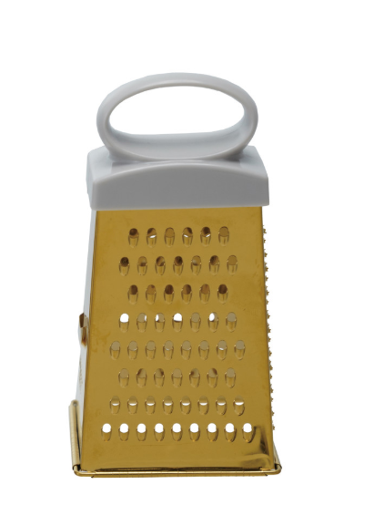 Creative Co-Op Stainless Steel 4-Sided Grater
