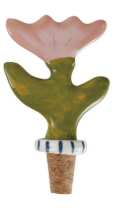 Handmade Stoneware Cork Bottle Stopper
