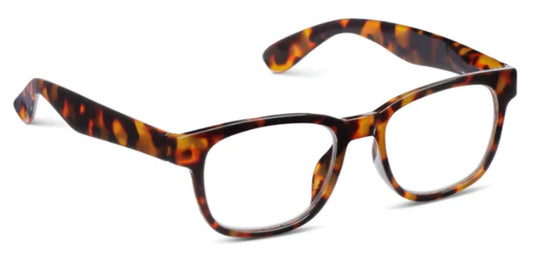 Kent Tortoise Blue Light Reader Glasses by Peepers