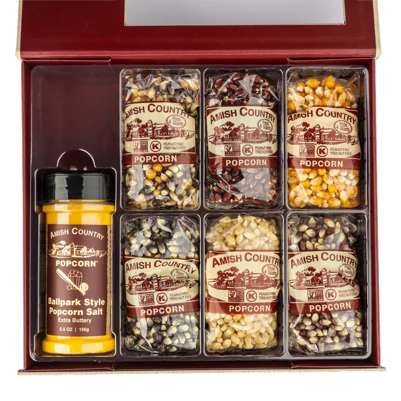 Amish Country Popcorn 6 Pack Variety Set