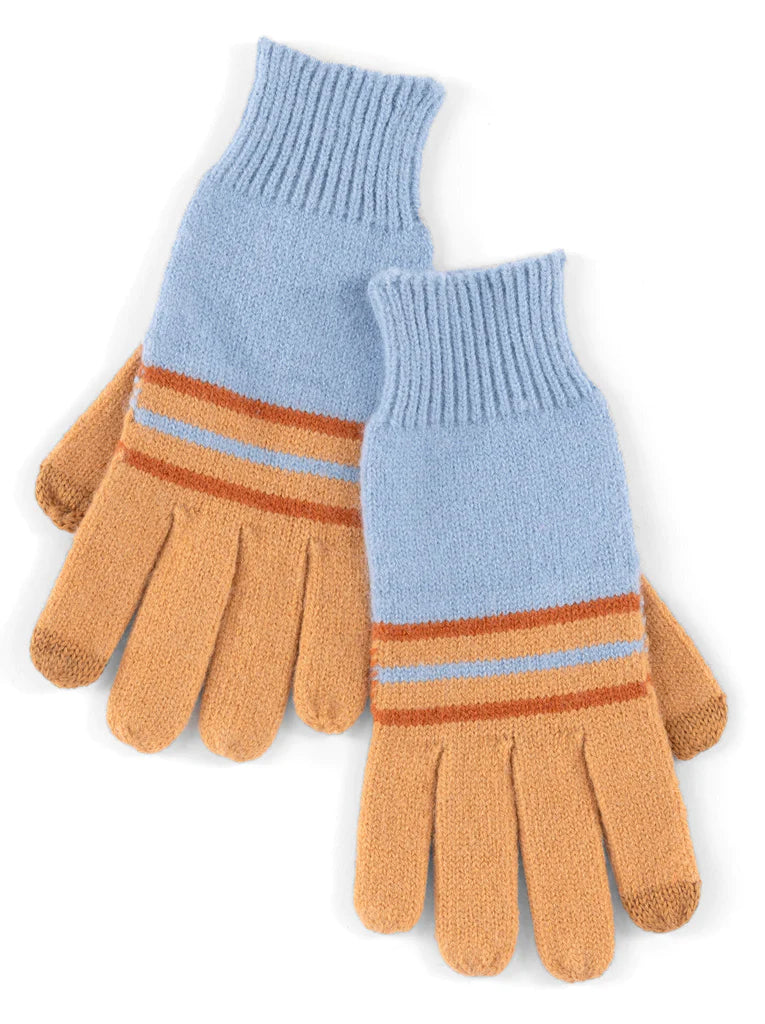 Shiraleah Chicago Rory Sky Blue Touchscreen Gloves