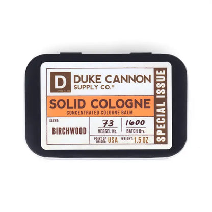 Solid Cologne- Birchwood