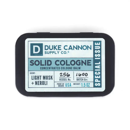 Solid Cologne - Light Musk + Neroli