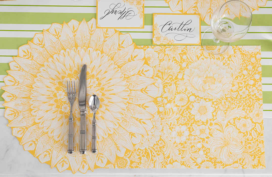 Hester and Cook Spring Bloom Paper Placemats