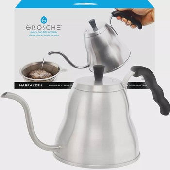 Marrakesh Stainless Steel Pour-Over Drip Kettle