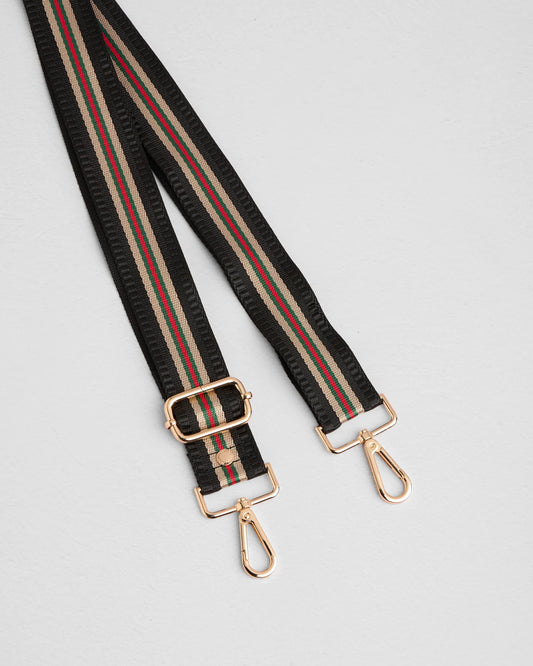Pom London Strap - Black & Bronze