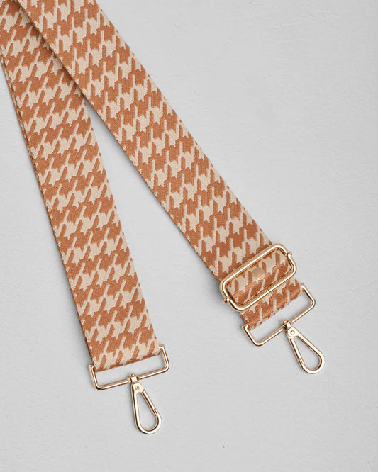 Pom London Strap - Maple Hounds Tooth