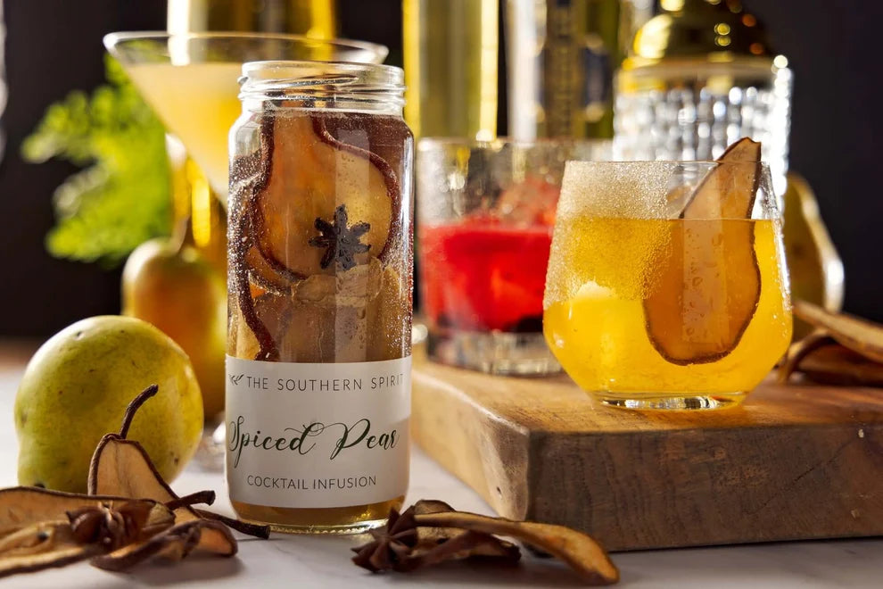 Spiced Pear Cocktail Infusion