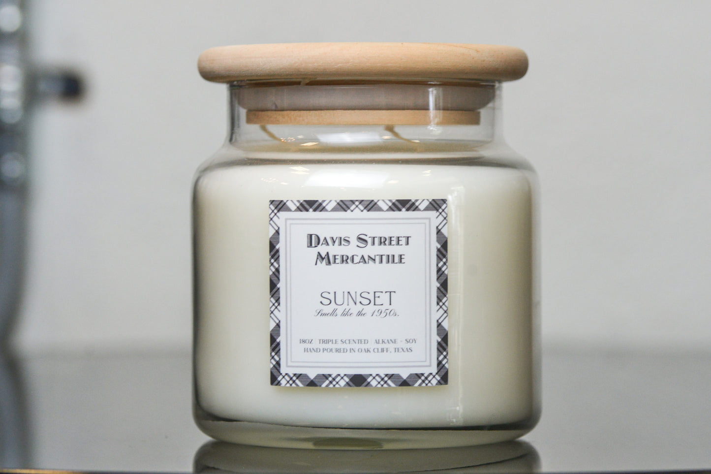 Sunset Candle