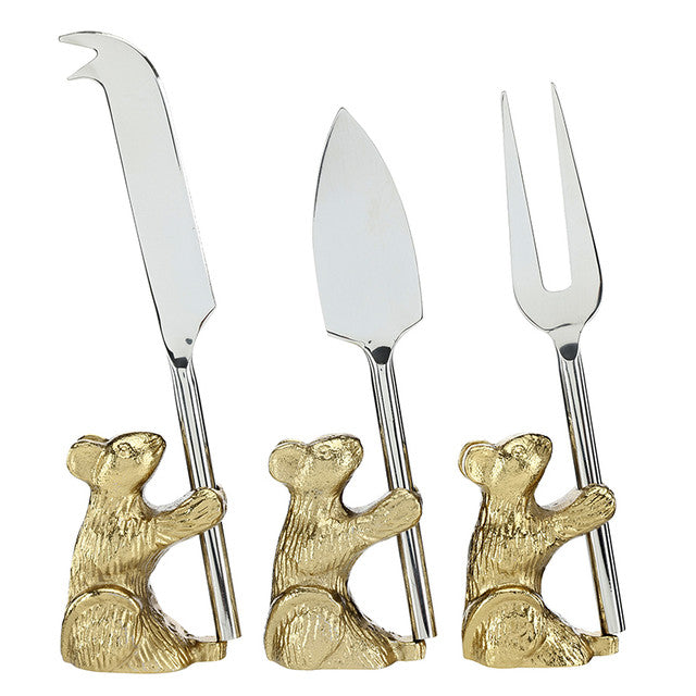 Mice Cheese Knives - Set of 3